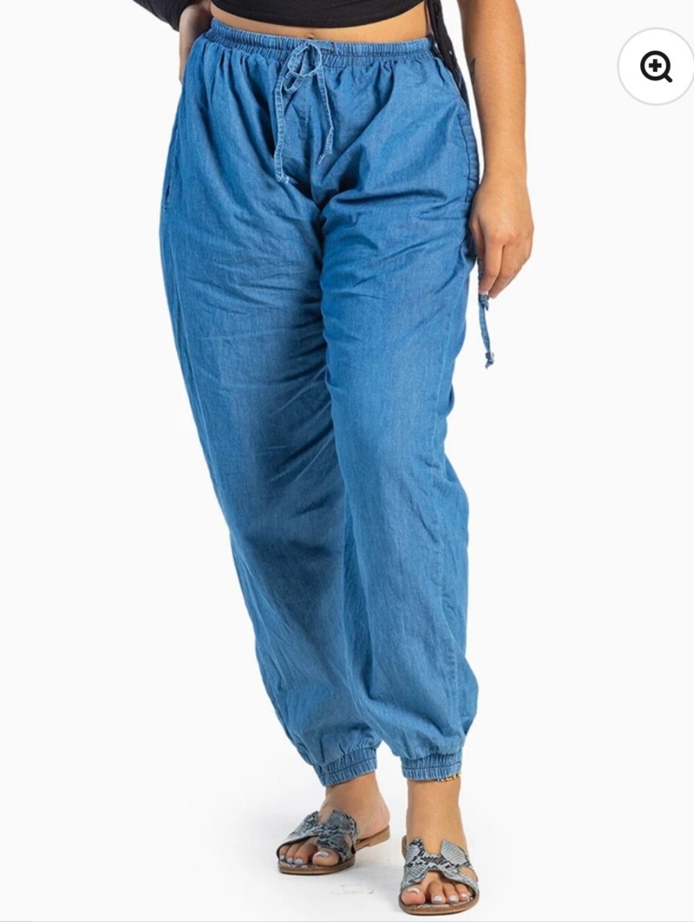 Buddha Pants Miami Solid Jogger Harem Pant Size Size Small